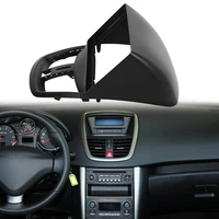 9 inch car audio frame car radio panel gps navigation panel dvd panel frame for peugeot 207 2009 2013