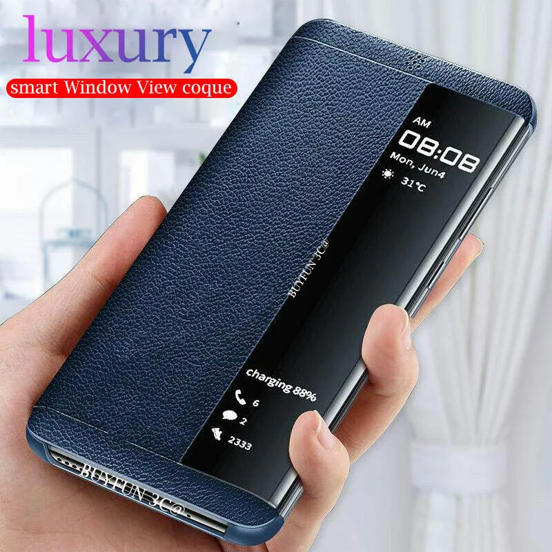 Чехол книжка из искусственной кожи для huawei honor 10 9 lite 20 pro 8x y7 y6 2019 nova 3 4 p30 p20 p10 mate