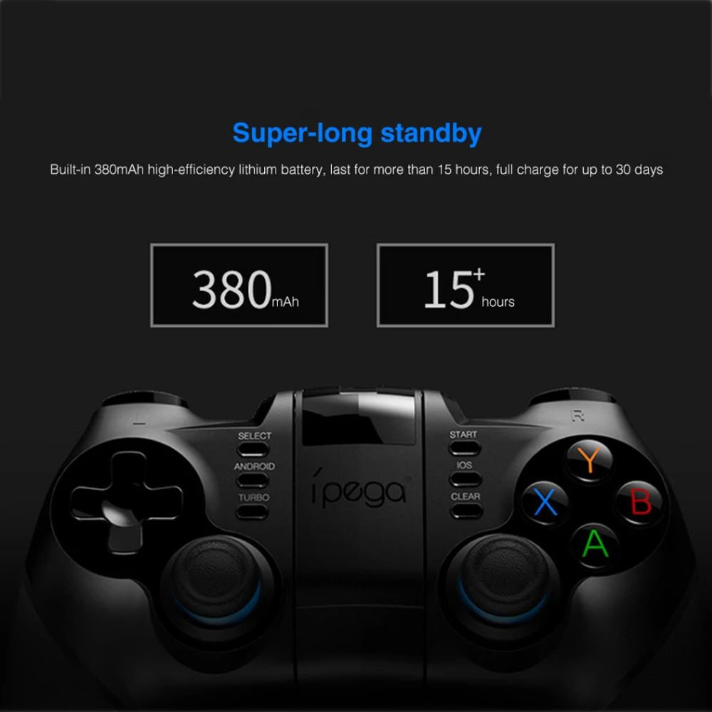 Ipega 9076 PG 9156 Беспроводной Bluetooth контроллер Turbo Gamepad для PUBG Game Joystick с 2.4G Wireless Reciver iOS /
