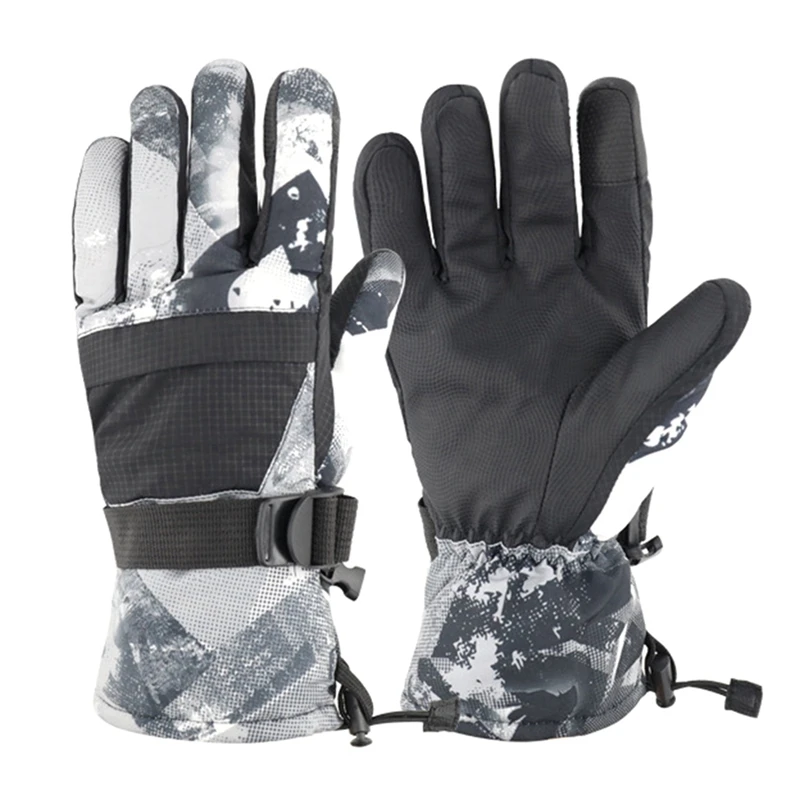 

Мужские перчатки лыжные, мульти-функциональные для сноуборда перчатки Пресс Sn Водонепроницаемый Зимние перчатки