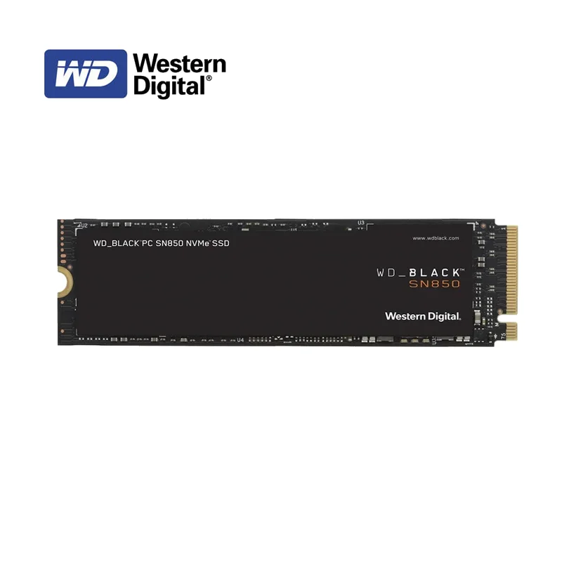 Внутренний твердотельный накопитель Western Digital ssd 3d Nand M2 Black SN850 SSD ТБ 500 Гб M.2 2280 NVMe Gen3