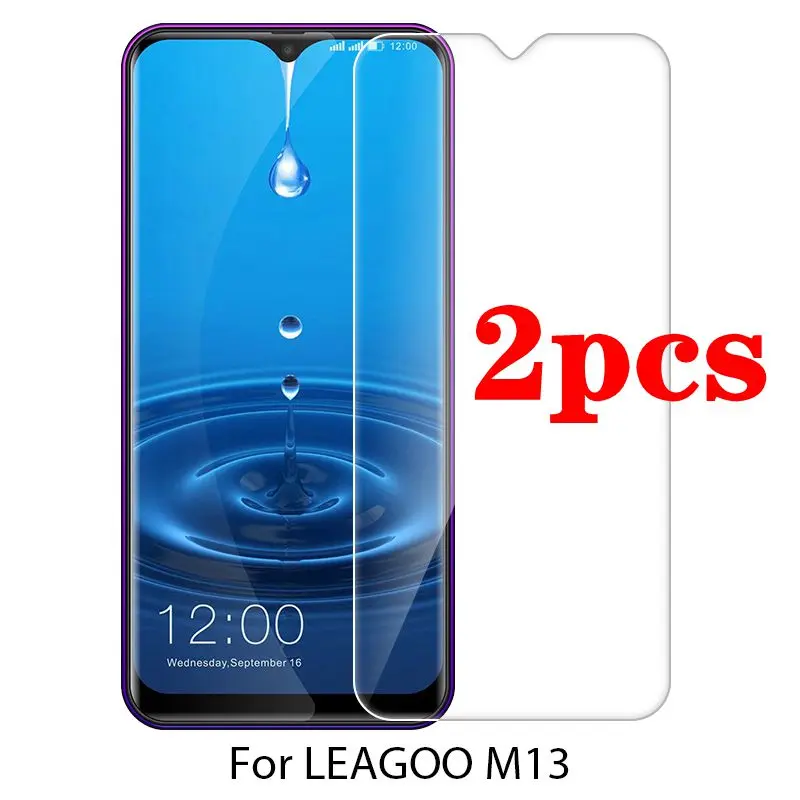 2 шт. Защитное стекло для экрана Leagoo M11 M13 M5 T8S Power закаленное M8 M9 Pro HD защитное