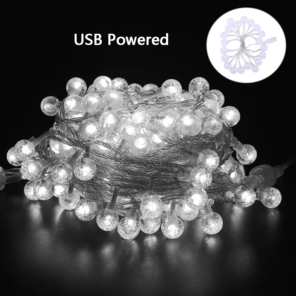 

Хрустальные светодиодные гирлянды HEGEHE 3м, 6м, 11м