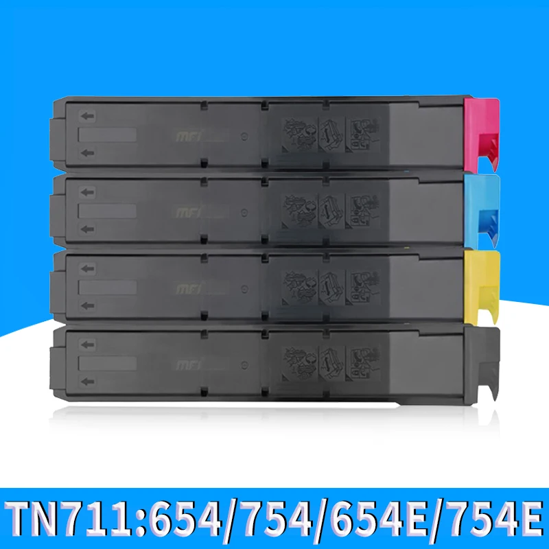 Подходит для Konica Minolta c754e тонер c654e тонер Kemei c654 c754 тонер Minolta 754e 654e Minolta tn711 оригинальный тонер-коробка (art.: 3920cbd673a76) - 3920cbd673a76