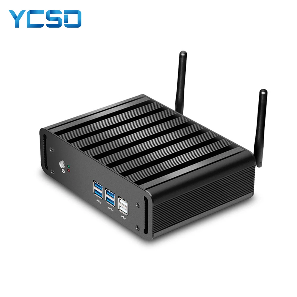 

HLY Mini Pc Intel Core i7 5500U i5 i3 2955U Windows 10 7 Linux VGA HDMI 8xUSB Micro Fanless Computer Minipc Htpc Thin Client Nuc