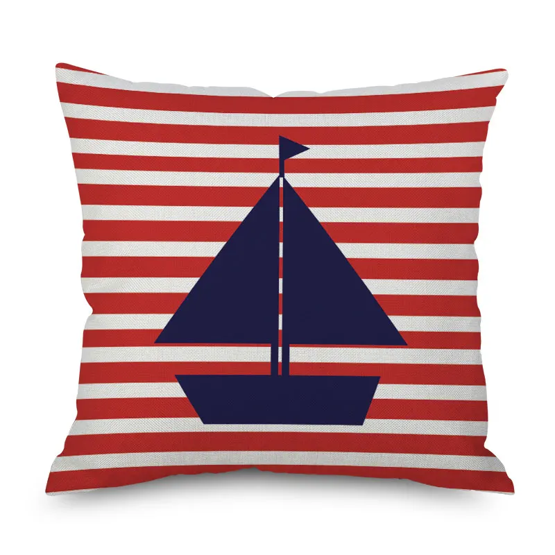 Чехлы для подушек морских Вояджеров и Парусников якорь руль подводной жизни