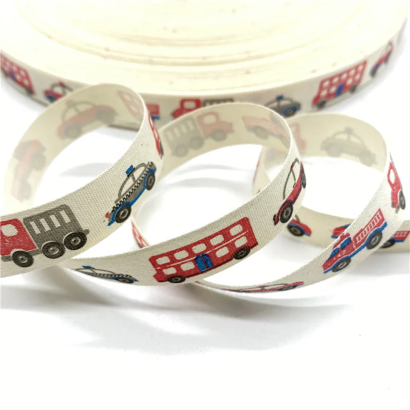 

5 ярдов 15 мм хлопковая лента черно-белая хлопковый материал с печатным рисунком лент для свадебного Рождественского украшения DIY швейная тк...