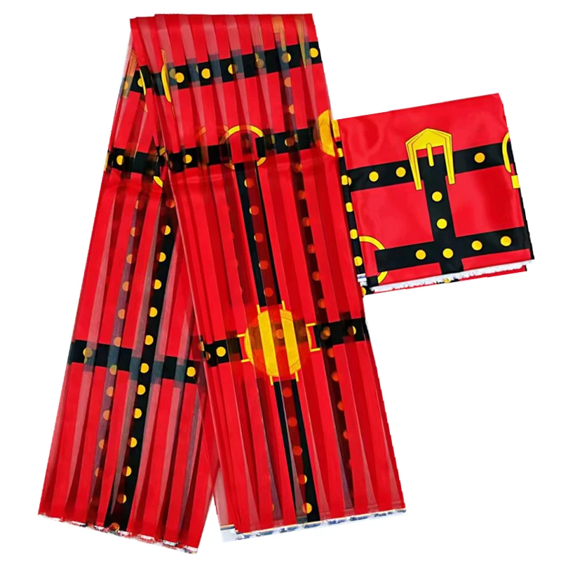 2019 африканская ткань с цифровым принтом атласная шелковая для платья