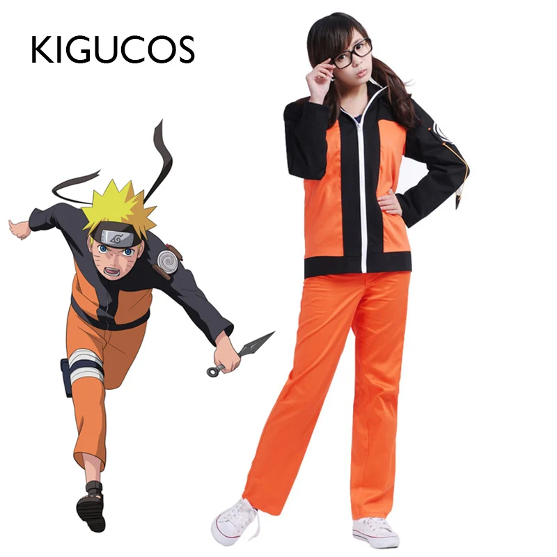 Костюм униформы из аниме кигукос для косплея Наруто костюм Узумаки |
