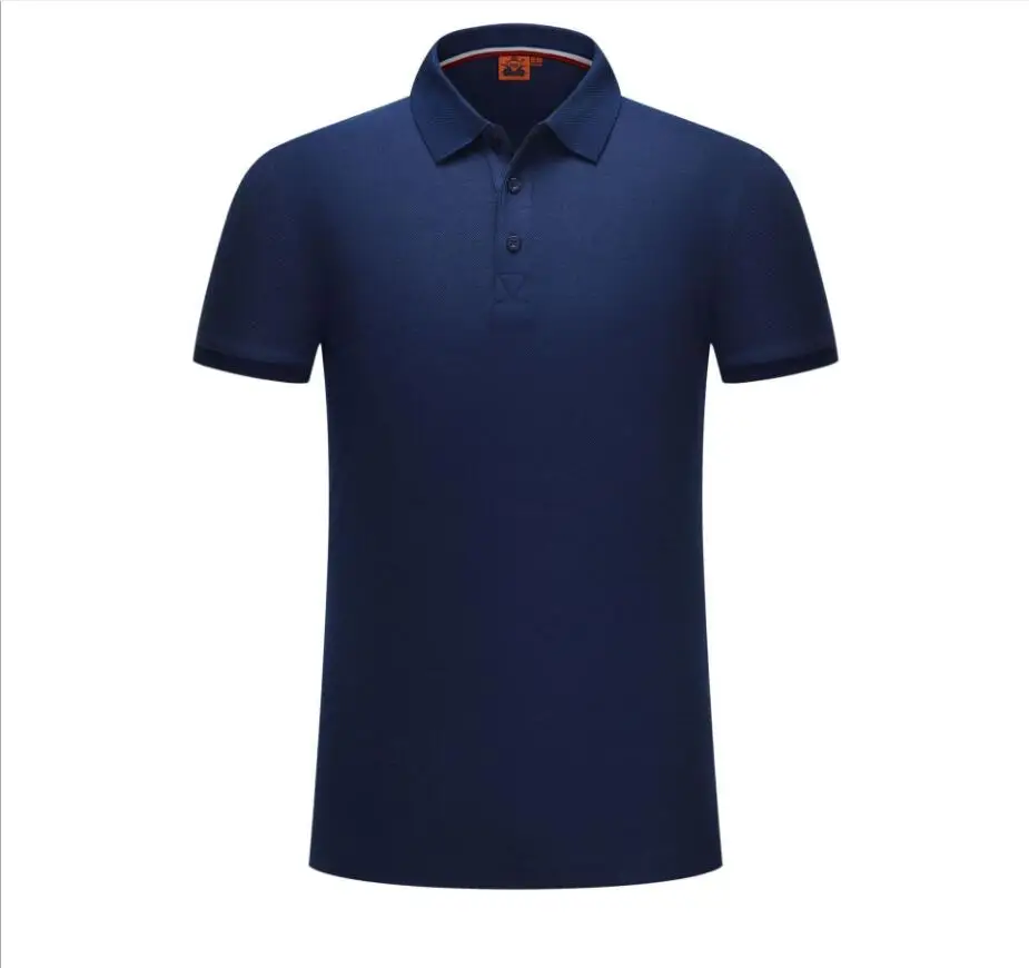 

Рубашка-поло мужская с коротким рукавом, модная повседневная облегающая однотонная Деловая одежда, лето 2021