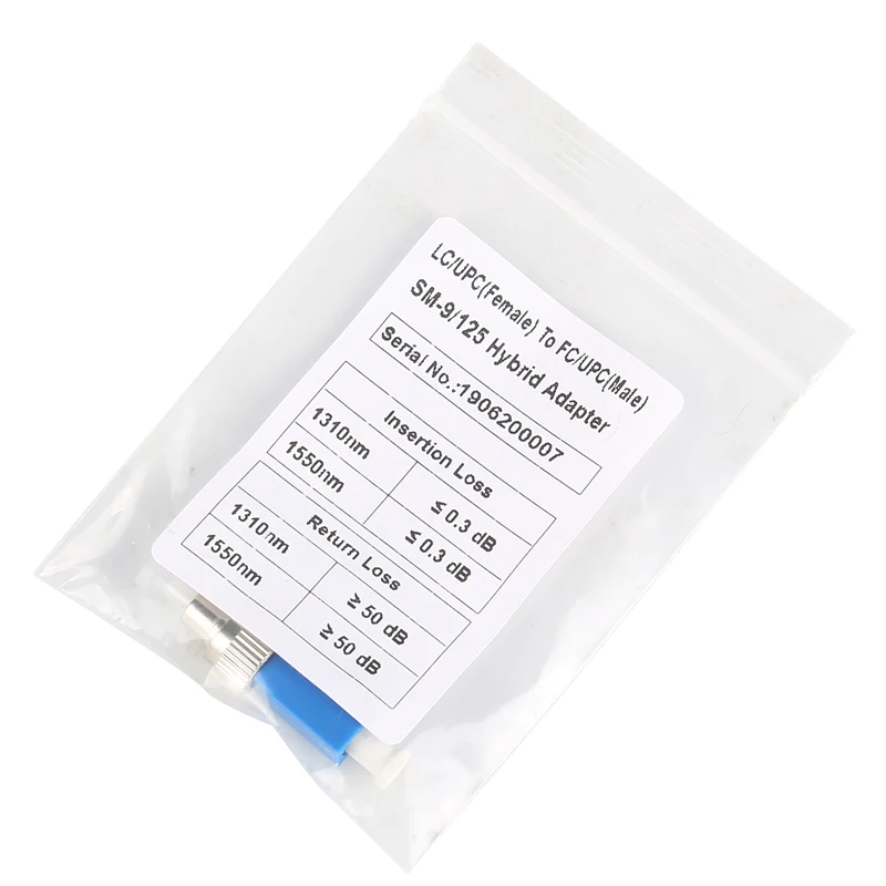 LC/UPC женский для FC/UPC мужчин Гибридный конвертер адаптер оптический Мощность метр