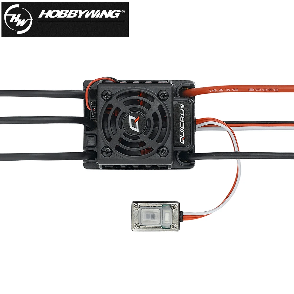 Щеточный электронный регулятор скорости Hobbywing QuicRun WP 10BL60 60A 2 3S бесщеточный