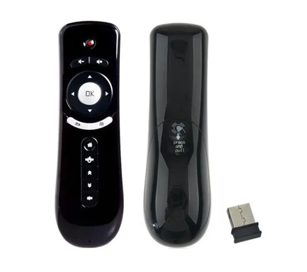 HTRC Гироскопическая мини мышь Fly Air Mouse T2 2 4G беспроводная клавиатура с