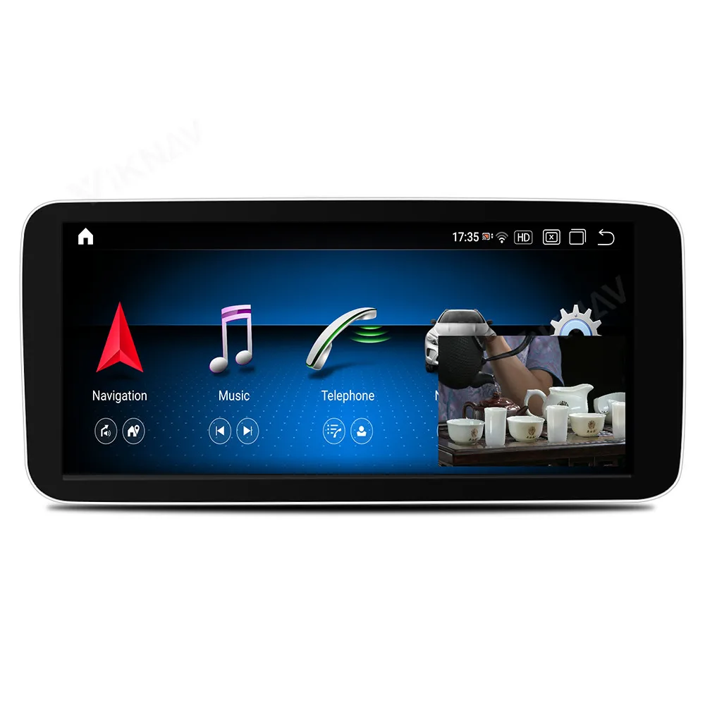 Автомобильная Мультимедийная система Qualcomm 8 ядер Android 10 0 для Mercedes benz A class W176 GLA X156