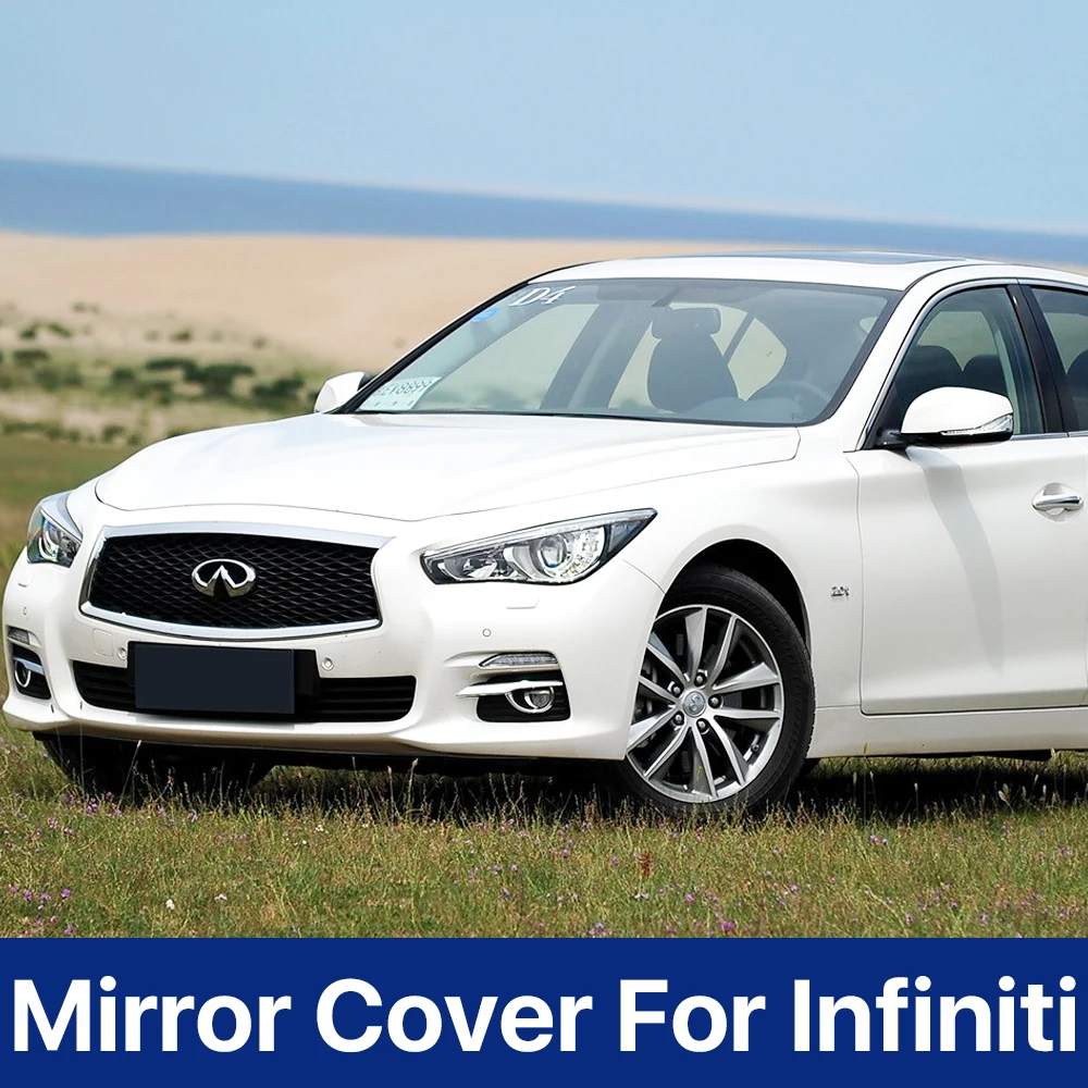 Чехол для бокового зеркала заднего вида M Style Infiniti Q50 Q60 Q70 QX30 SQ50 2014-2021 из