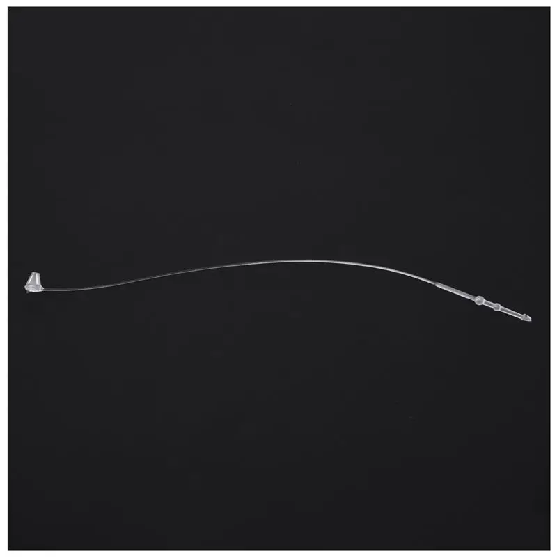 

500 Pieces White Snap Lock Pins Loop Price Tag Fastener 5" 130mm