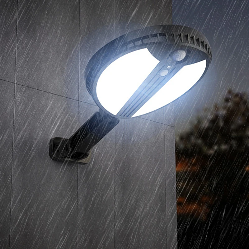 LED human body induction solar light outdoor wall light waterproof garden light entrance yard street light decorative Road Light