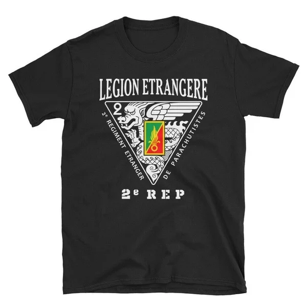 

Legion Etrangere Paratrooper French Foreign Regiment T-Shirt Legio Patria Nostra