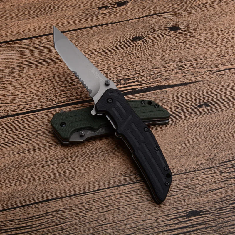 Складной карманный нож Kershaw 1980ST 8cr13mov G10 для кемпинга охоты выживания тактические