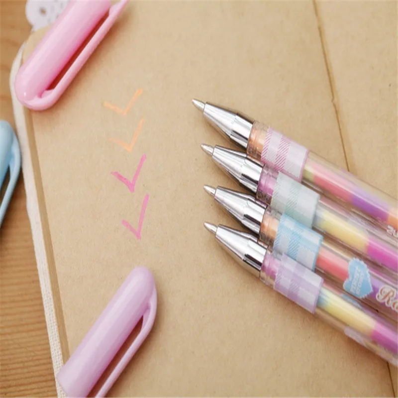 Креативные канцелярские принадлежности в Корейском стиле красивые красочные