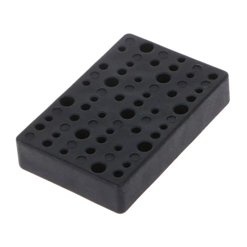 Блок для хранения сверл электрических с 45 отверстиями держатель органайзер