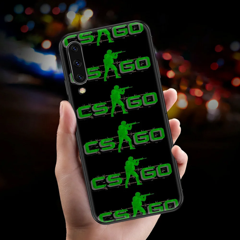 Чехол для телефона Counter Strike CSGO cs go черный красивый чехол Samsung Galaxy A 3 5 7 8 10 20 21 30 40 50 51