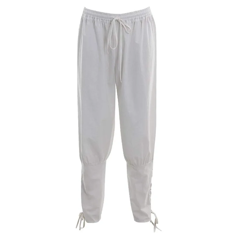 Карнавальные мужские брюки в стиле стимпанк средневековый костюм однотонный