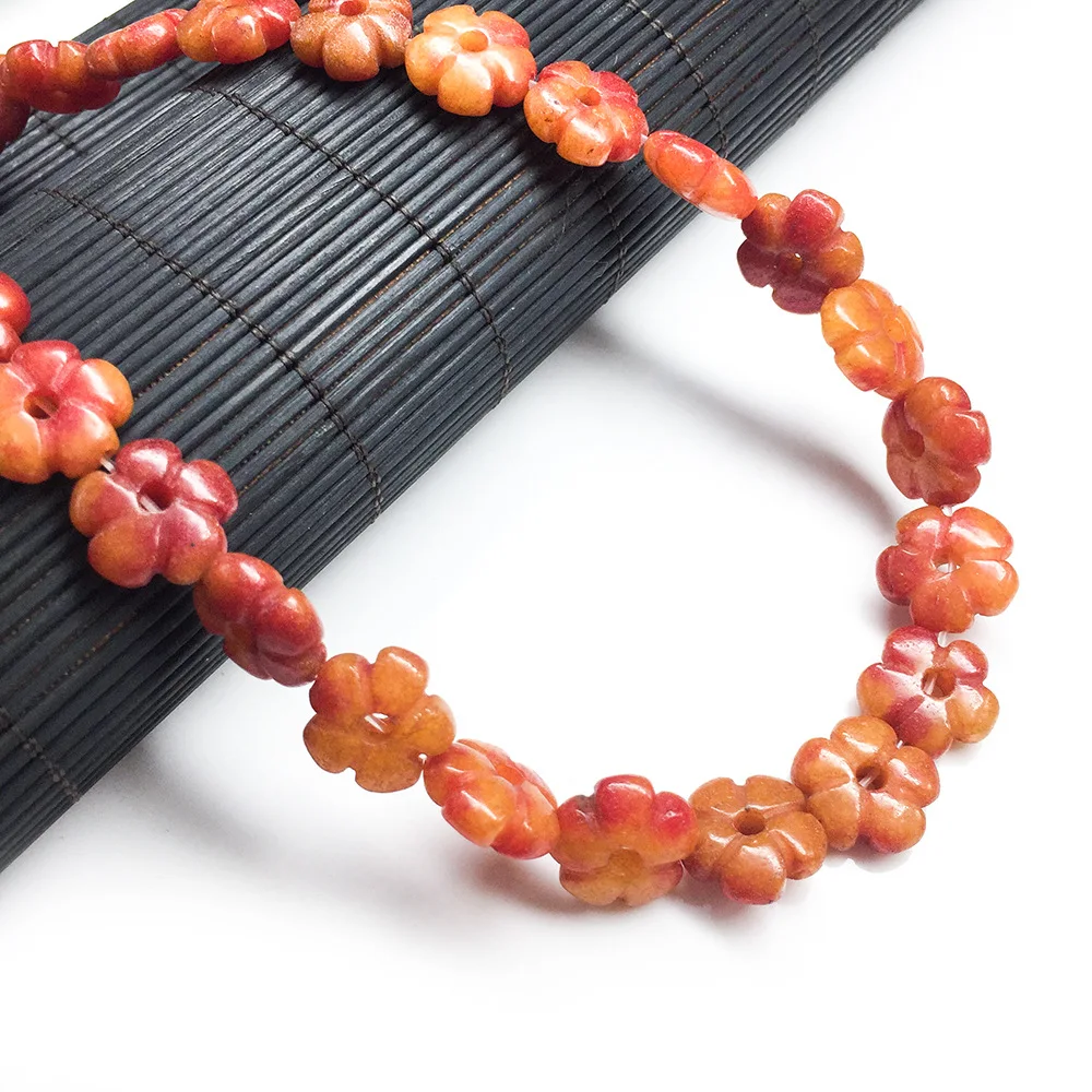 Природный камень опал бусины в форме сливы 6x14 мм Агат изысканный пятилепестковый