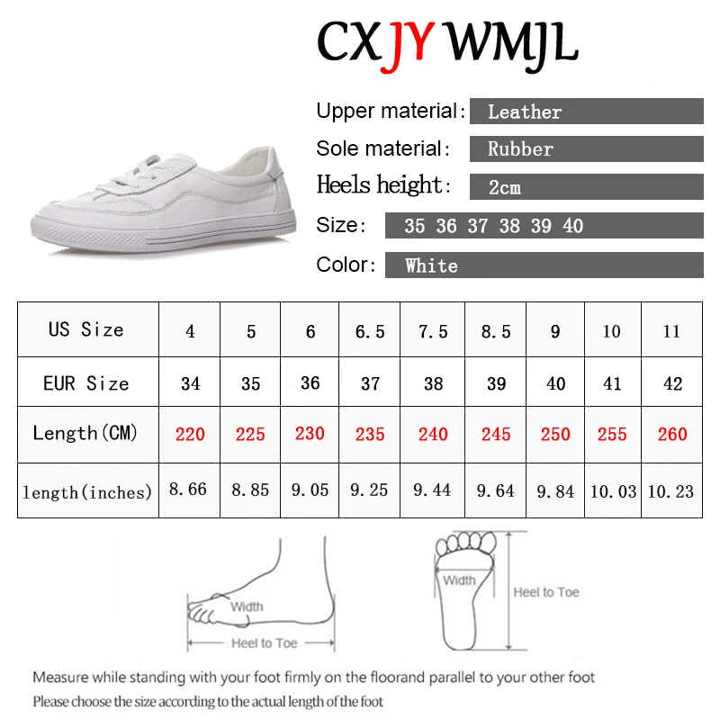 

Genuine Leather Casual Shoes Women Sneakers Autumn Light White Sneaker Fashion Comfortable Vulcanized Shoe Woman Summer Flats 40