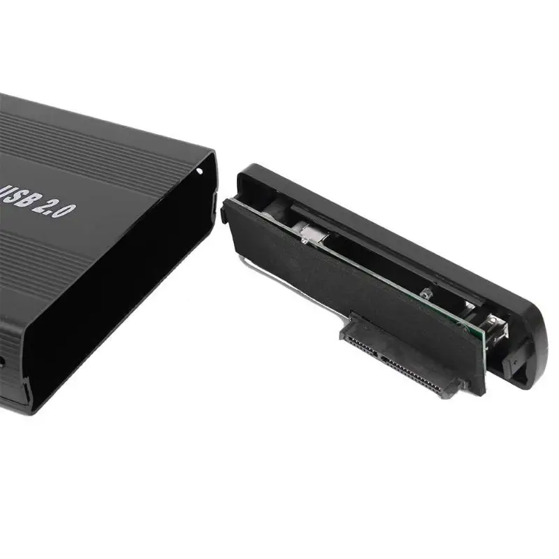 3,5 дюйма HDD чехол USB 2,0 на SATA SSD жесткий диск Корпус 2,5 дюйма USB 3,0 2,0 на SATA адаптер 480 Мбит/с твердотельный жесткий диск коробка