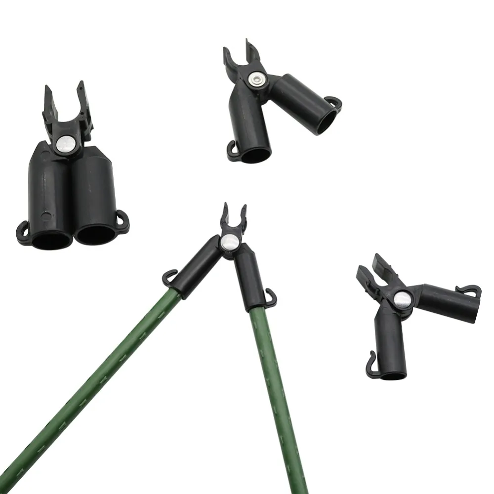

Adjustable A-type fixed Clip Plant Grafting Stakes Connector Clip Suitable for 8mm,11mm,16mm,20mm Plant Stakes