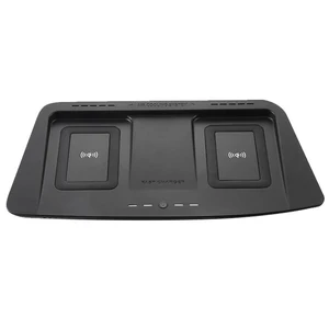 car qi wireless charger for toyota highlander 2015 2019 wireless phone charger charging plate accessories free global shipping