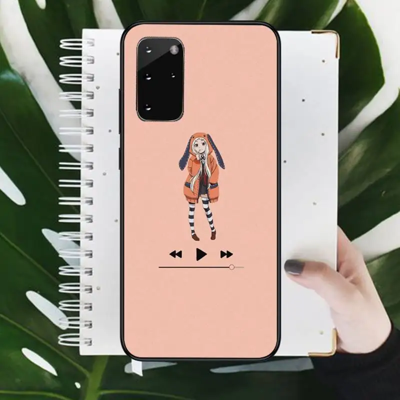 

Crazy anime Kakegurui Runa Phone Case For Samsung Galaxy S8 S9 S10 Plus S10E Note 3 4 5 6 7 8 9 10 Pro Lite cover