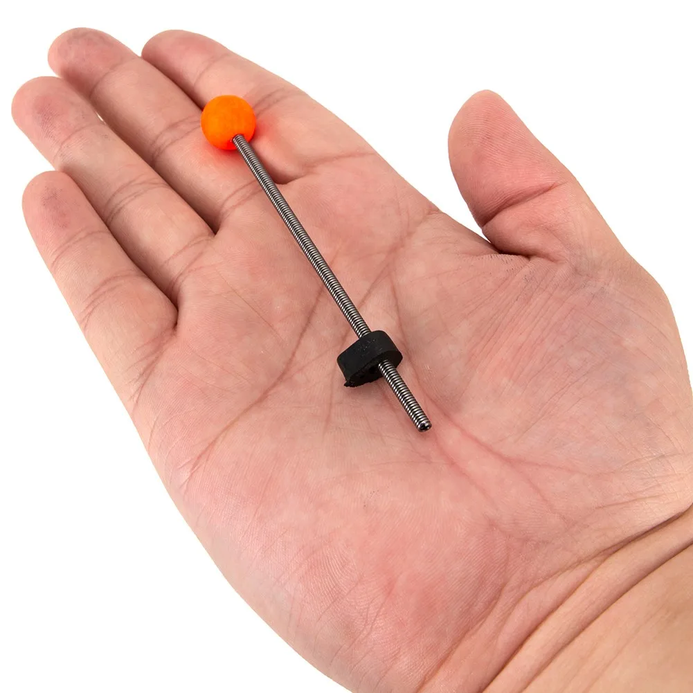 5Pcs Mini Winter Ice Fishing Rod Top Tip Pole Front End Section Bobber Indicator Spring Ball Tackle Auxiliary Equipment Tool