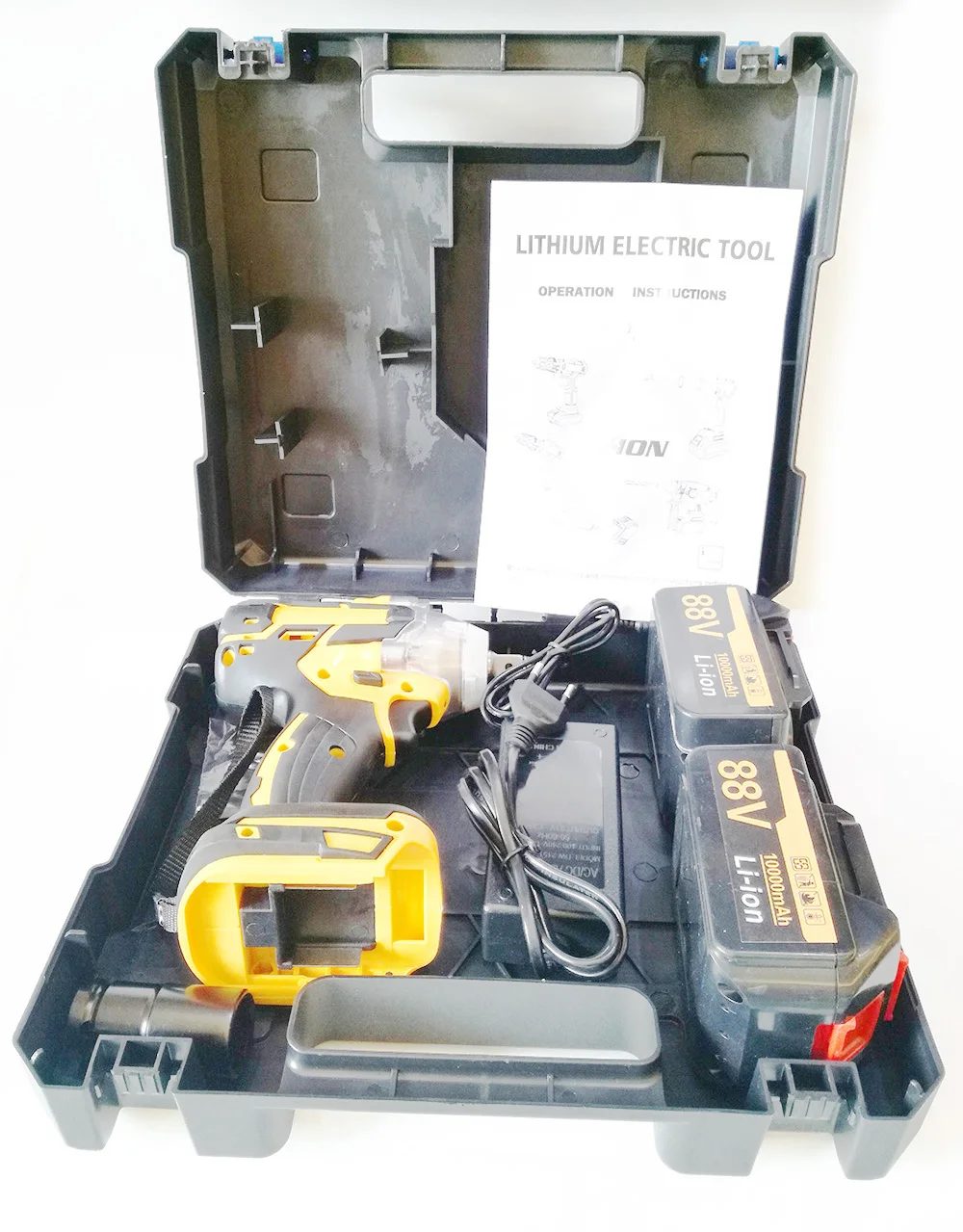 Беспроводной ударный гайковерт бесщеточный электрогайковерт 88 в с