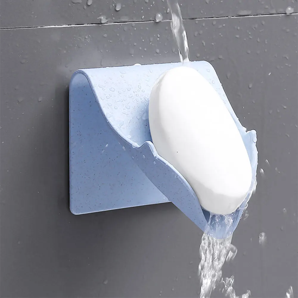 Высококачественный бесшовный настенный держатель для мыла дренажные отделочные