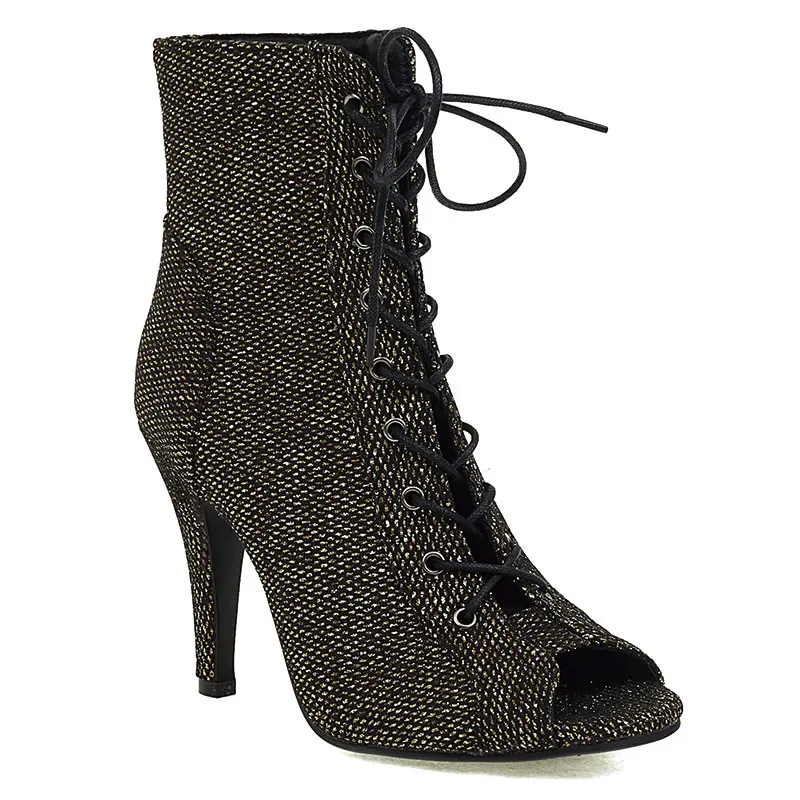 Sgesvier Summer Ankle Sandals Party Woman Sexy stilettos High Heels Women Latin dance heels shoes Women Boots Latin Ballroom