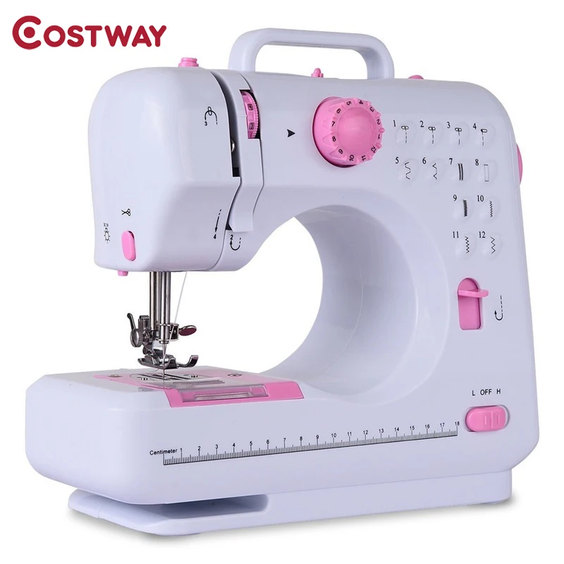 Швейная машина для рукоделия с 12 встроенными сшитыми автоматическими резьбовыми