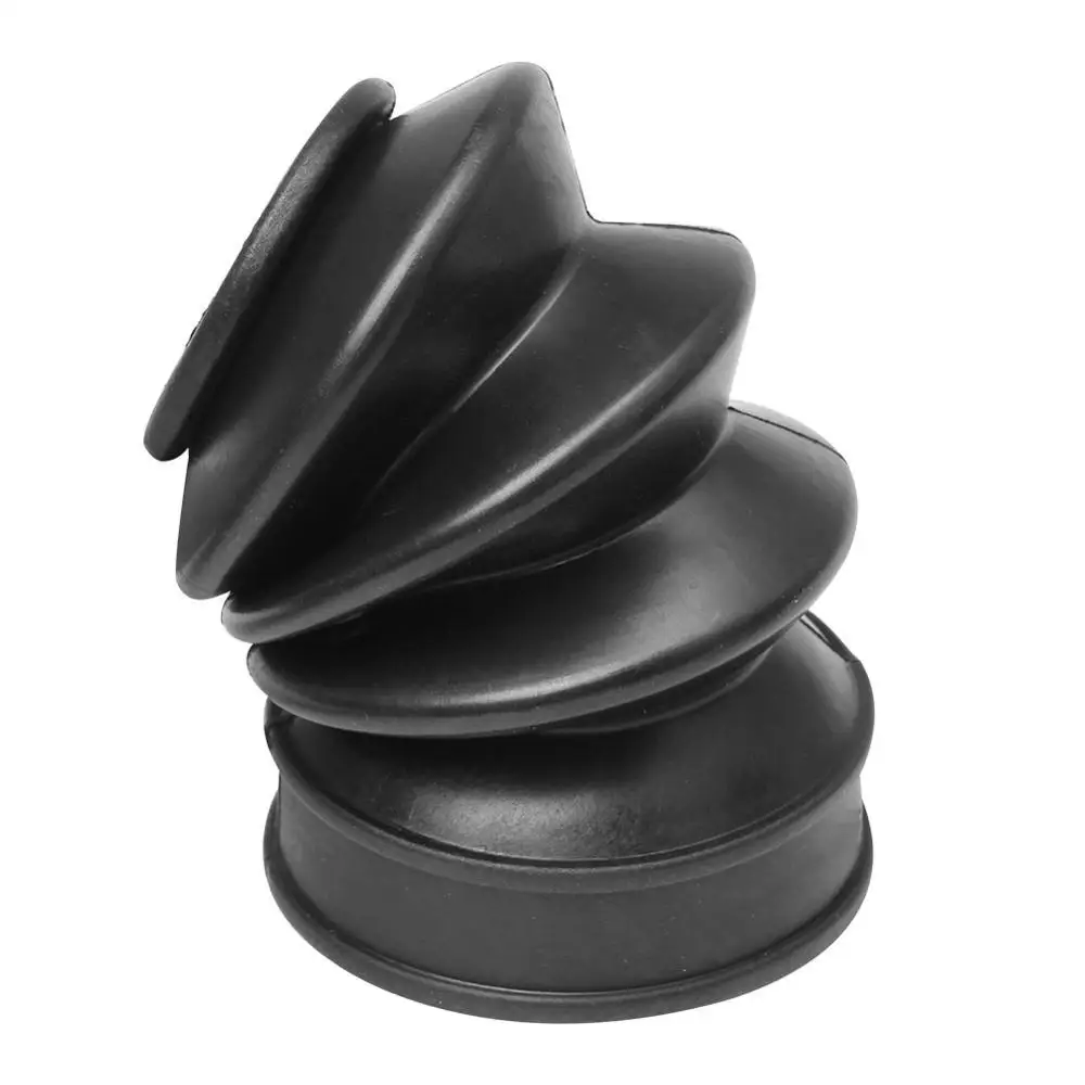 Черный мотоцикл 39 мм резиновая передняя вилка Гетры сапоги крышка подходит для