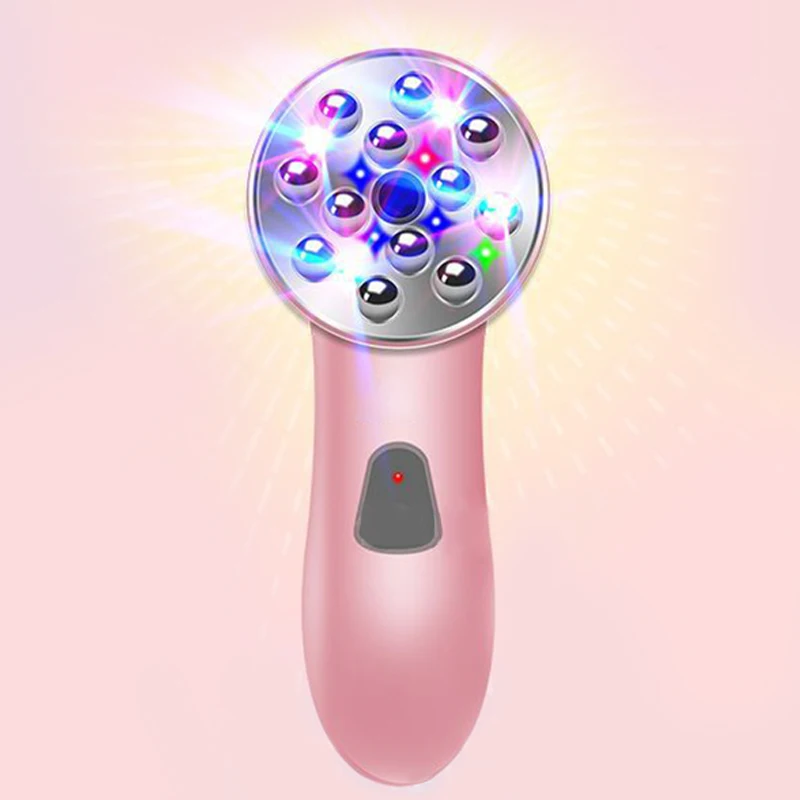 Face-Lifting Instrument Warm Facial Massage Wrinkle Removal Household Radio Frequency Electronic Beauty Instrument