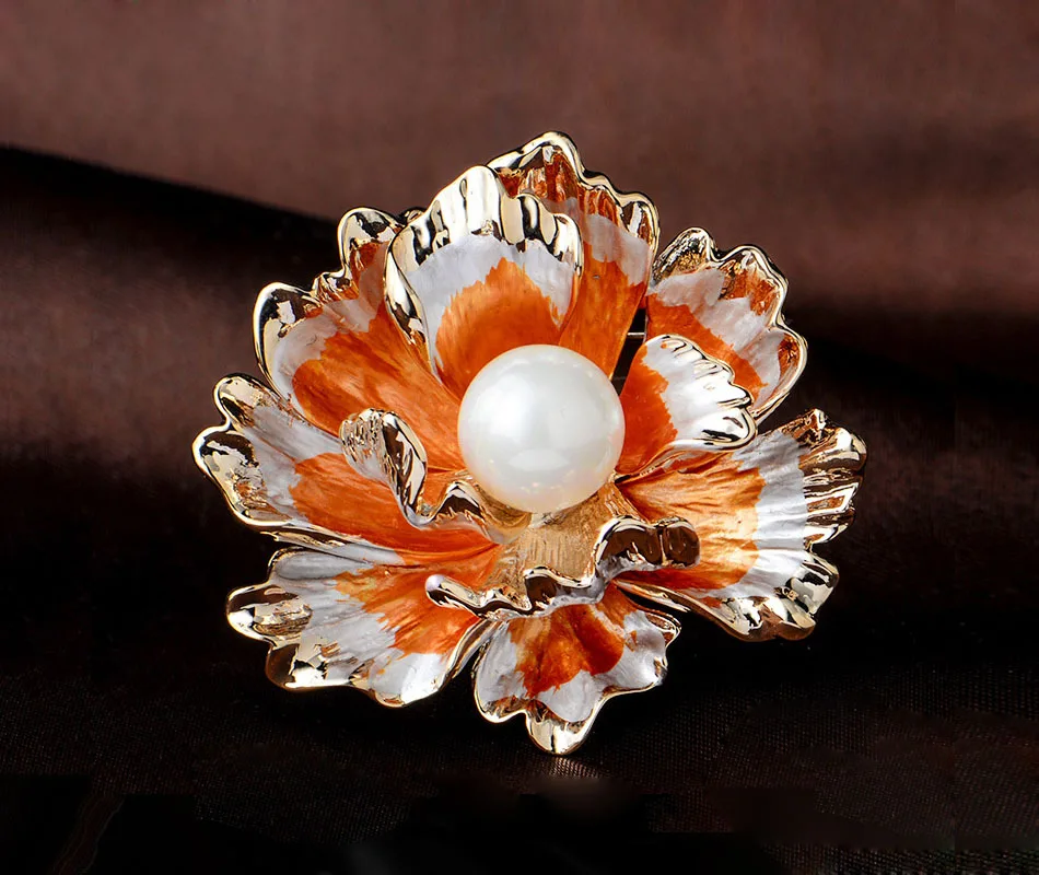 Модные благородные броши в виде пиона Ципао брошь на воротник китайском стиле