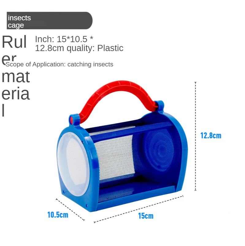 

Insect Cage Butterfly Small Insects, Insect Box Plastic Portable Cage Kindergarten Primary School Outdoor Exploration Experiment