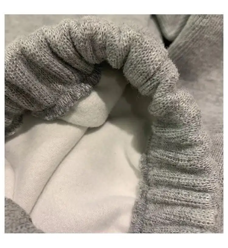 ADER ERROR Sweatpants 2020FW Men Women Casual Pants Side 1:1 Hand knitting Blue Crude Wool Stripe Ladies High Waist Trousers