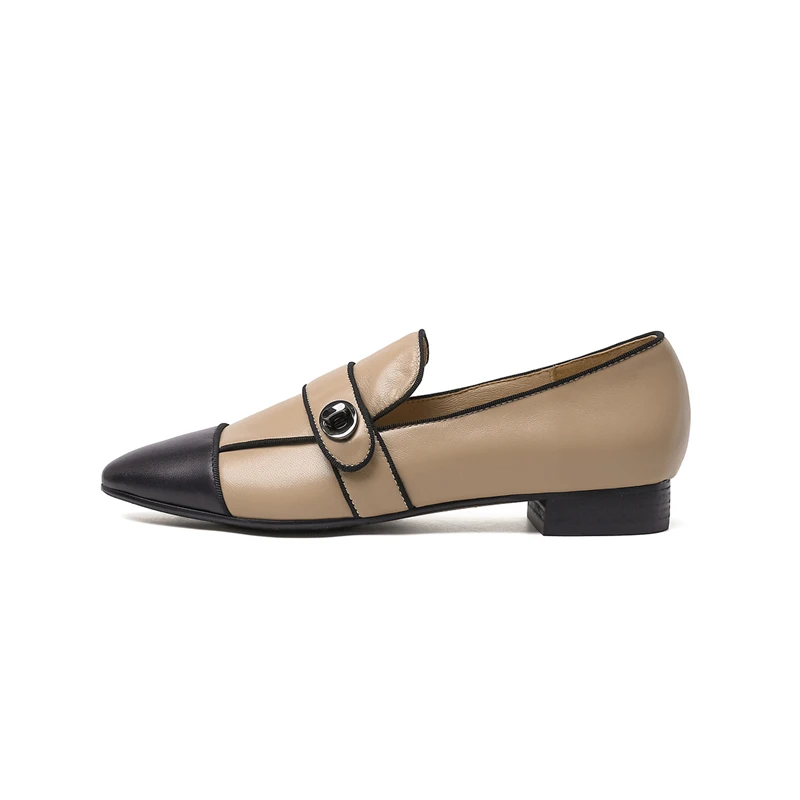 Женские туфли на плоской подошве сезон весна лето Туфли оксфорды коллекция 2020