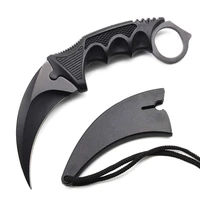 cs go hunting fixed knife karambit tactical combat survival neck claw knives hike outdoor self defense hunting survival knife
