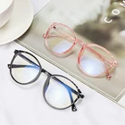Винтажные оптические очки для глаз анти-синие прозрачные линзы плоские зеркальные очки ультралегкие очки в круглой оправе уменьшает напряжение глаз
