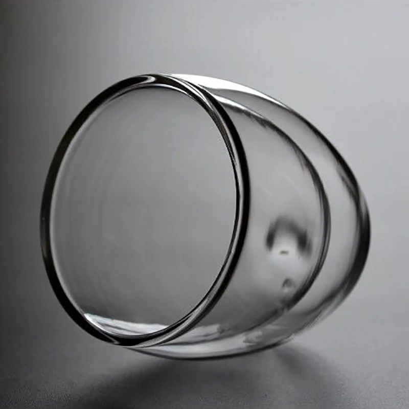 Кофейная чашка с двойными стенками из боросиликатного стекла 80 мл для питья