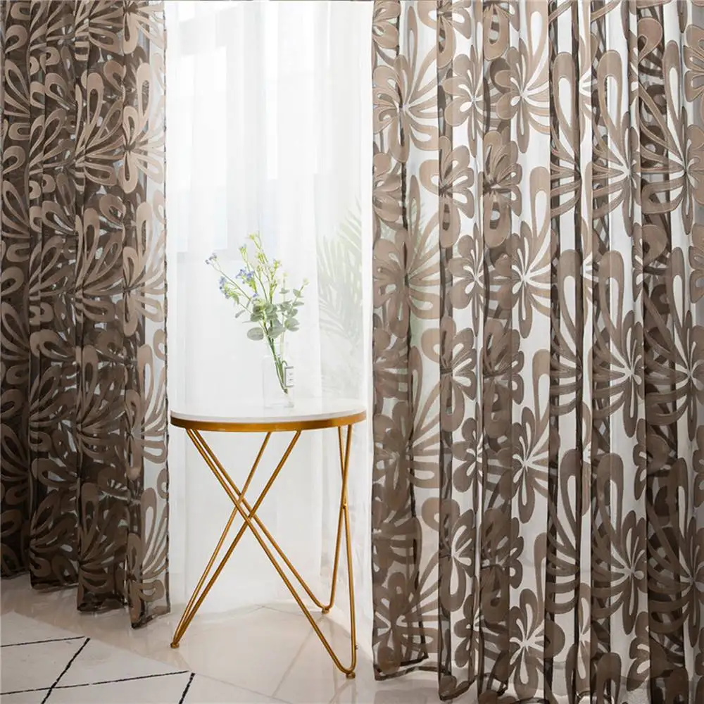 Роскошные жаккардовые занавески для кухни из серой ткани веселая жизнь красные