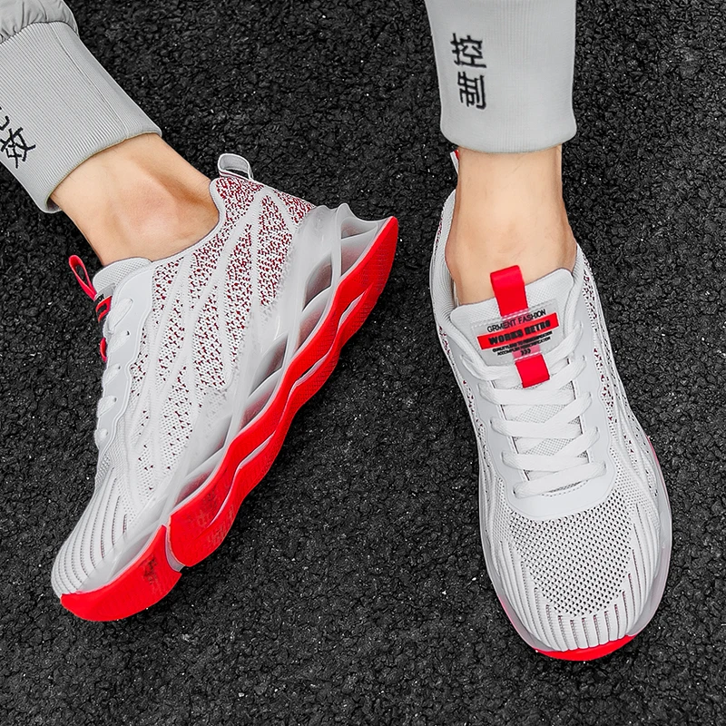 

Damyuan Hot Sale 2020 Running Shoes Fashion Summer Men's Sports Shoes Casual Comfortable Wear-resistant Men Blade Sole Sneakers