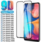 9D Защитное стекло для Samsung Galaxy A10 A20 A30 A40 A50 A60 A70 A80 A90, закаленное стекло на Samsung M10 M20 M30 M40, пленка для экрана